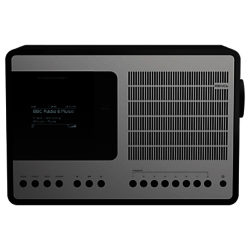 Revo SuperConnect DAB, FM & Internet Radio with Spotify, DLNA and Bluetooth Matt Black/Silver